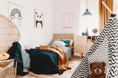 Small Bear's Hideaway — Interior Design & Decorating project by Tiny Cocoons