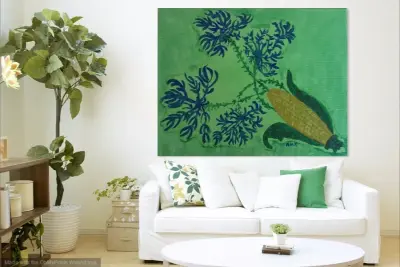 Nannette Kelly Art in the Living Room — Interior Design & Decorating project by Nannette M Kelly