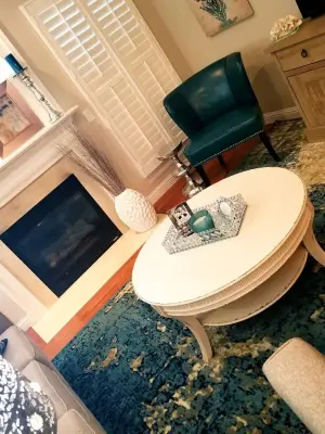 Lounge area for "C" — Interior Design & Decorating project by Heather Hannick Designs