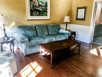 Living Room Makeover — Interior Design & Decorating project by 910 Design