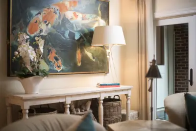 Vibrant Lounge Space — Interior Design & Decorating project by Mary Norris Interiors