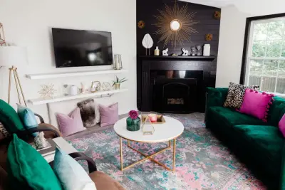Opulent Blossom Home — Interior Design & Decorating project by The Whitley Co. Interiors