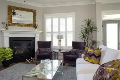 Elegant Lounge Space — Interior Design & Decorating project by First Impressions By Julie Wagner