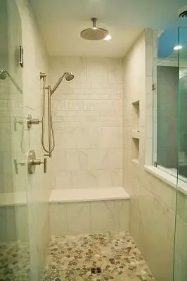 Luxury bathroom renovation — Interior Design & Decorating project by L B Interiors LLC