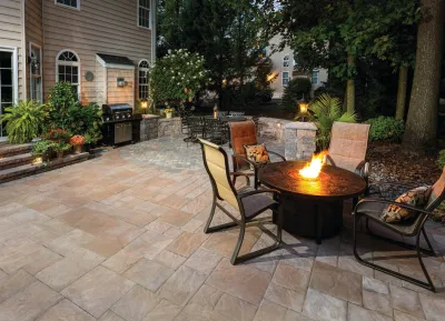 EP Henry patio #1 — Landscape Construction project by New Castle Lawn & Landscape