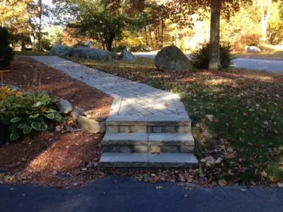 New England Landscape and Design - Sidewalk & Pathway Installation in Hopedale, MA