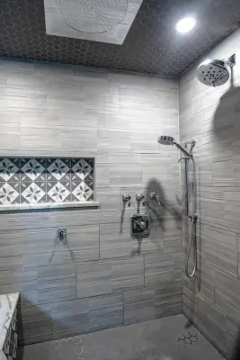Primary Bathroom Oasis — Interior Design & Decorating project by Inspired Space Design, LLC