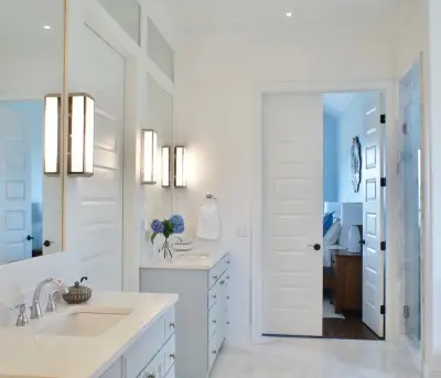 Primary Bath — Interior Design & Decorating project by Katherine Spicer Interior Design, LLC
