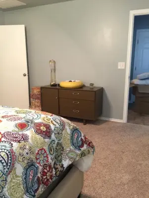 Primary Bedroom in New Residence — Interior Design & Decorating project by The Glover Group, LLC