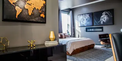 MAIN BEDROOM DECORATION DESIGN — Interior Design & Decorating project by Alluring Designs Chicago