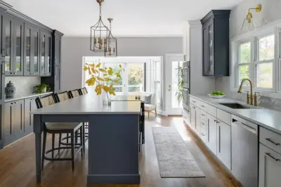 McLean Culinary Space — Interior Design & Decorating project by Kelly Marino Designs