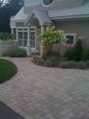 Driveways — Landscape Construction project by New England Landscapes, Inc.