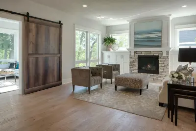 Medina Woodland Hill Court — Interior Design & Decorating project by Laurie Mattson Interiors