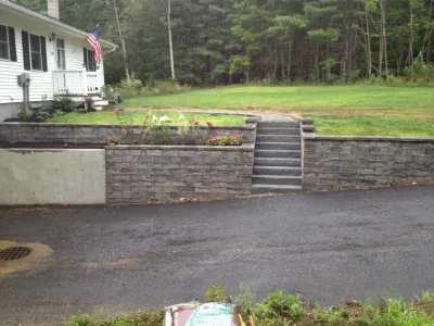 New England Landscaping & Construction, LLC - Sidewalk & Pathway Installation in East Brookfield, MA