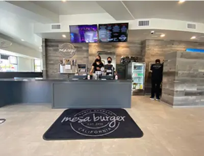 Montecito Mesa Burger — Interior Design & Decorating project by Kristi Gordnier Design