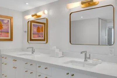 Miami kitchen and main bathroom makeover — Interior Design & Decorating project by Kelly Nelson Designs