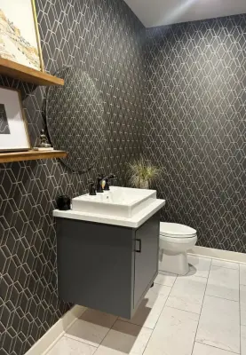 Sparta Mid-Century Modern Renovation — Interior Design & Decorating project by K LINN Interiors