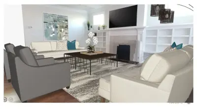 Miller Modern Residence — Interior Design & Decorating project by Danielle Unser