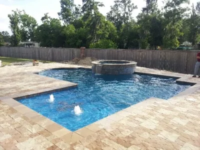 New Orleans In-Ground Pools — Landscape Construction project by New Orleans Pool & Patio