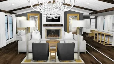 Modern Farmhouse — Interior Design & Decorating project by A. Logan Designs, LLC