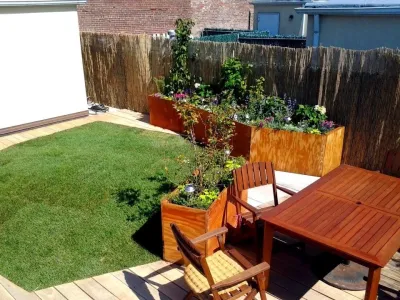 NY Rooftop Deck and Garden Redesign — Landscape Construction project by New York Plantings Garden Design in New York