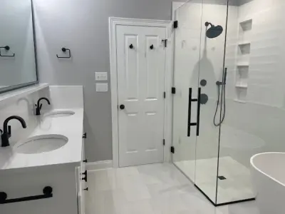 Contemporary Bathroom Makeover — Interior Design & Decorating project by Interior Design Group