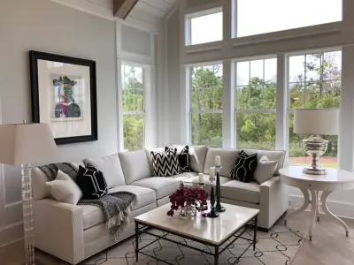 Contemporary Ease — Interior Design & Decorating project by Jennifer Joy Mattis, Designer