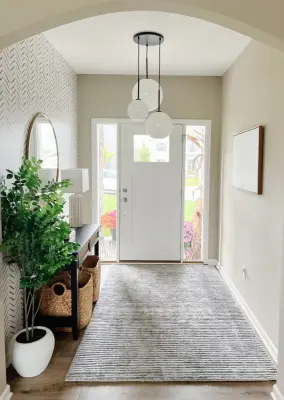 ContemporaryEntrance — Interior Design & Decorating project by Teak & Olive Design Co.
