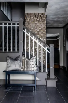 Contemporary Entrance Redesign — Interior Design & Decorating project by Inspired Space Design, LLC