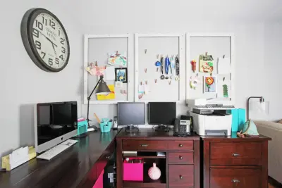 Contemporary Workspace — Interior Design & Decorating project by Love Your Room LLC