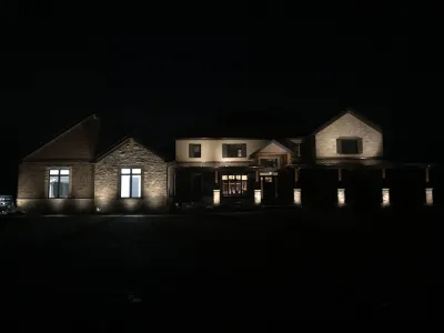Residential Outdoor Lighting — Landscape Construction project by Nightscapes Outdoor Lighting