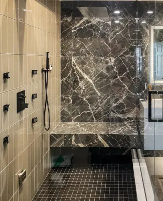 Contemporary Bathroom Renovation — Interior Design & Decorating project by Contemporary LUX