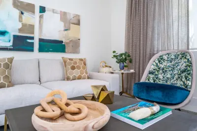 Contemporary Townhouse 2 — Interior Design & Decorating project by Vivian Macia Interiors LLC