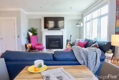 Contemporary Townhome — Interior Design & Decorating project by DesignFive, LLC - Steve Shorthouse