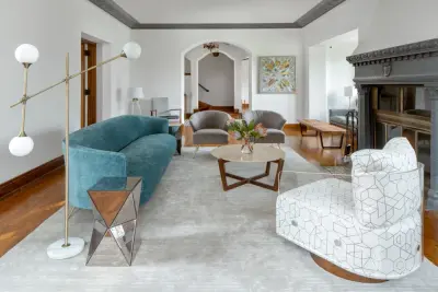 Contemporary Tudor — Interior Design & Decorating project by Mary Best Designs