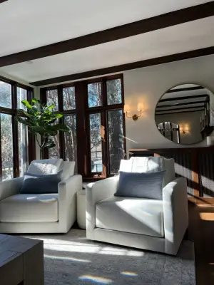 Contemporary Tudor — Interior Design & Decorating project by Teak & Olive Design Co.