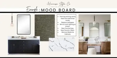 Inspiration Boards — Interior Design & Decorating project by Hermosa Style Co