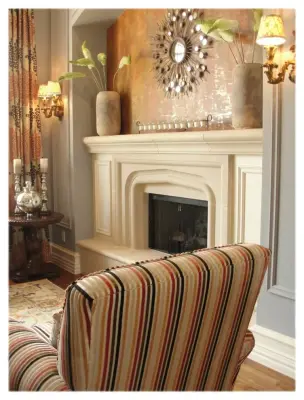 Dawn Blossom Elegant Living — Interior Design & Decorating project by Ruthie Staalsen Interiors