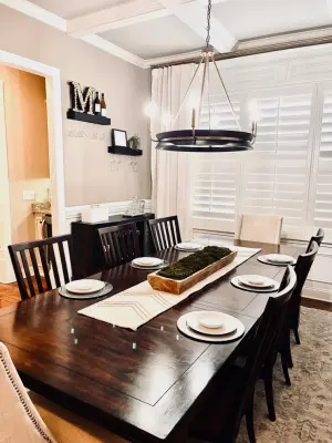 Classic Dining Area — Interior Design & Decorating project by Reilley Design