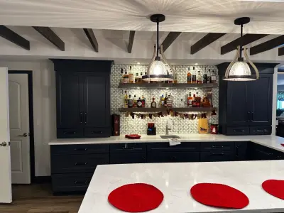 Mundelien Basement Renovation — Interior Design & Decorating project by Jgib Interiors