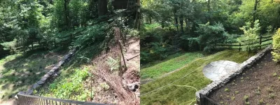 Arlington VA — Landscape Construction project by Northern Virginia Landscaping