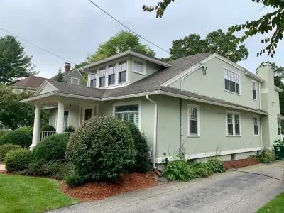Needham MA exteriors — Interior Design & Decorating project by Amy Krane Color Consulting