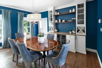 New England Eatery and Dining Area — Interior Design & Decorating project by Love Your Room LLC