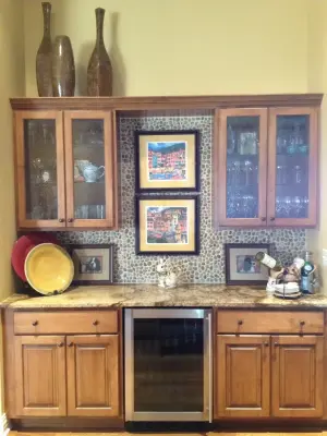 Performer's Wine Lounge — Interior Design & Decorating project by Thompson Interior Design