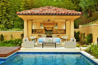Newport Backyard Renovation — Interior Design & Decorating project by Deisi Vazquez Interiors