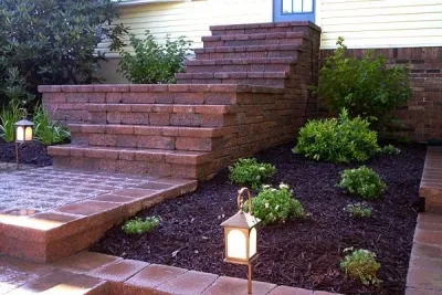 Steps by Notchwood Landscape