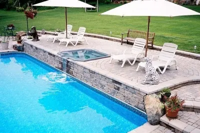 Pool Patios by Notchwood Landscape