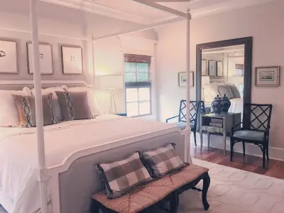 Tranquil master bedroom — Interior Design & Decorating project by Let's Decorate