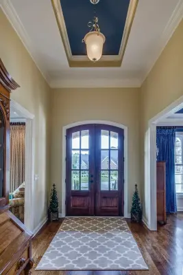 A Classic Royal Blue Residence 2014 — Interior Design & Decorating project by Lisa Lynn Designs Home Store & Design Studio