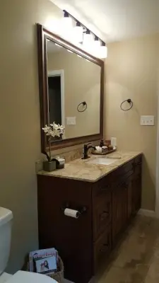 Oak Ridge Primary Bathroom Renovation — Interior Design & Decorating project by Finishing Touches